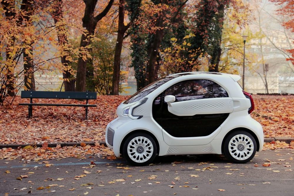 LSEV: the world's first serial electric vehicle, which is printed on a 3D printer