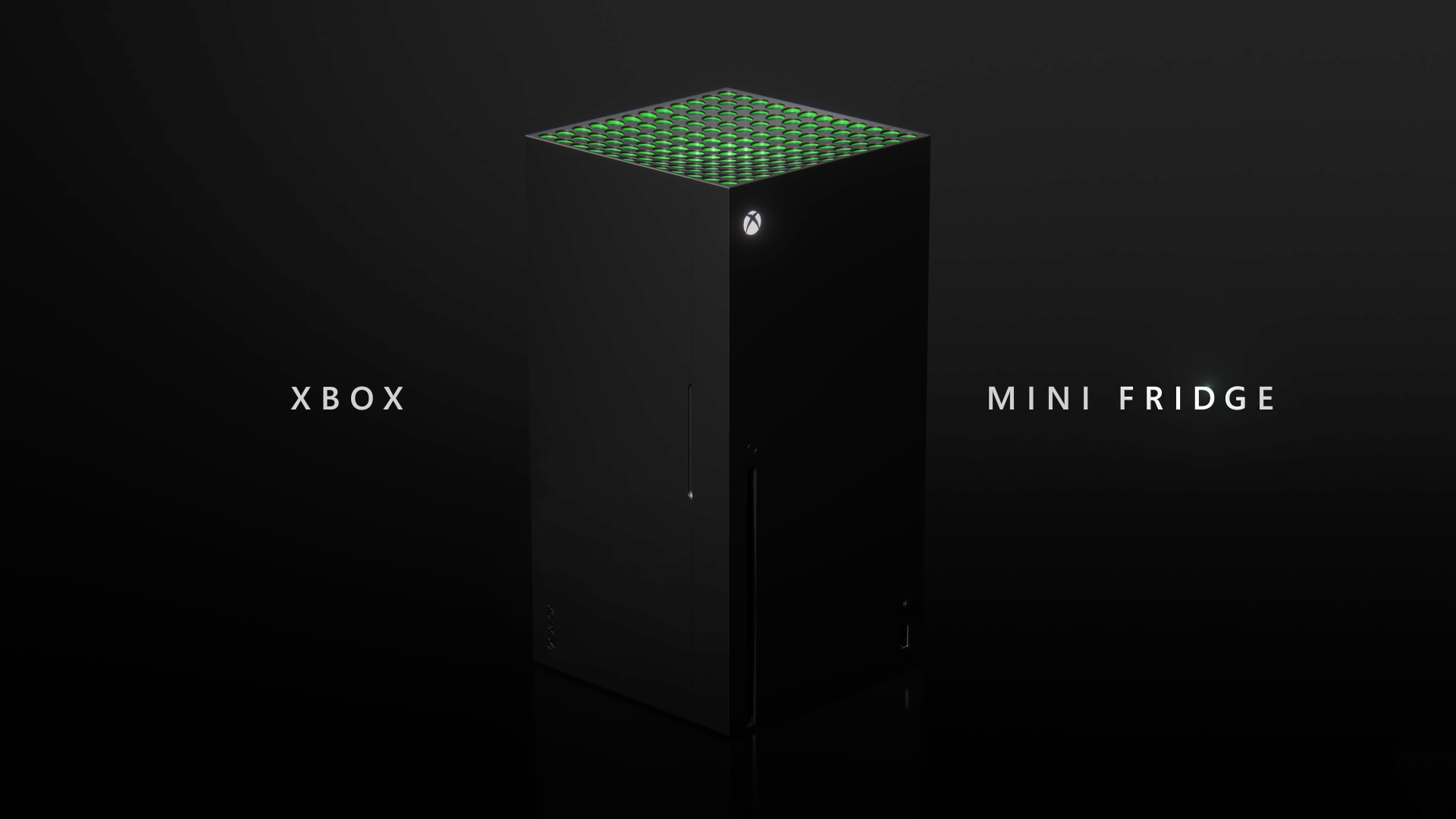 Microsoft stellte einen kompakten Kühlschrank Xbox Mini Fridge in Form einer Markenkonsole vor