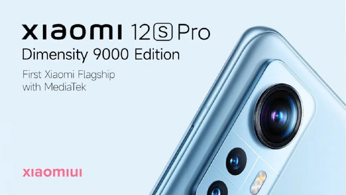 Leak: Xiaomi is preparing a new flagship Xiaomi 12S Pro with a MediaTek Dimensity 9000 processor