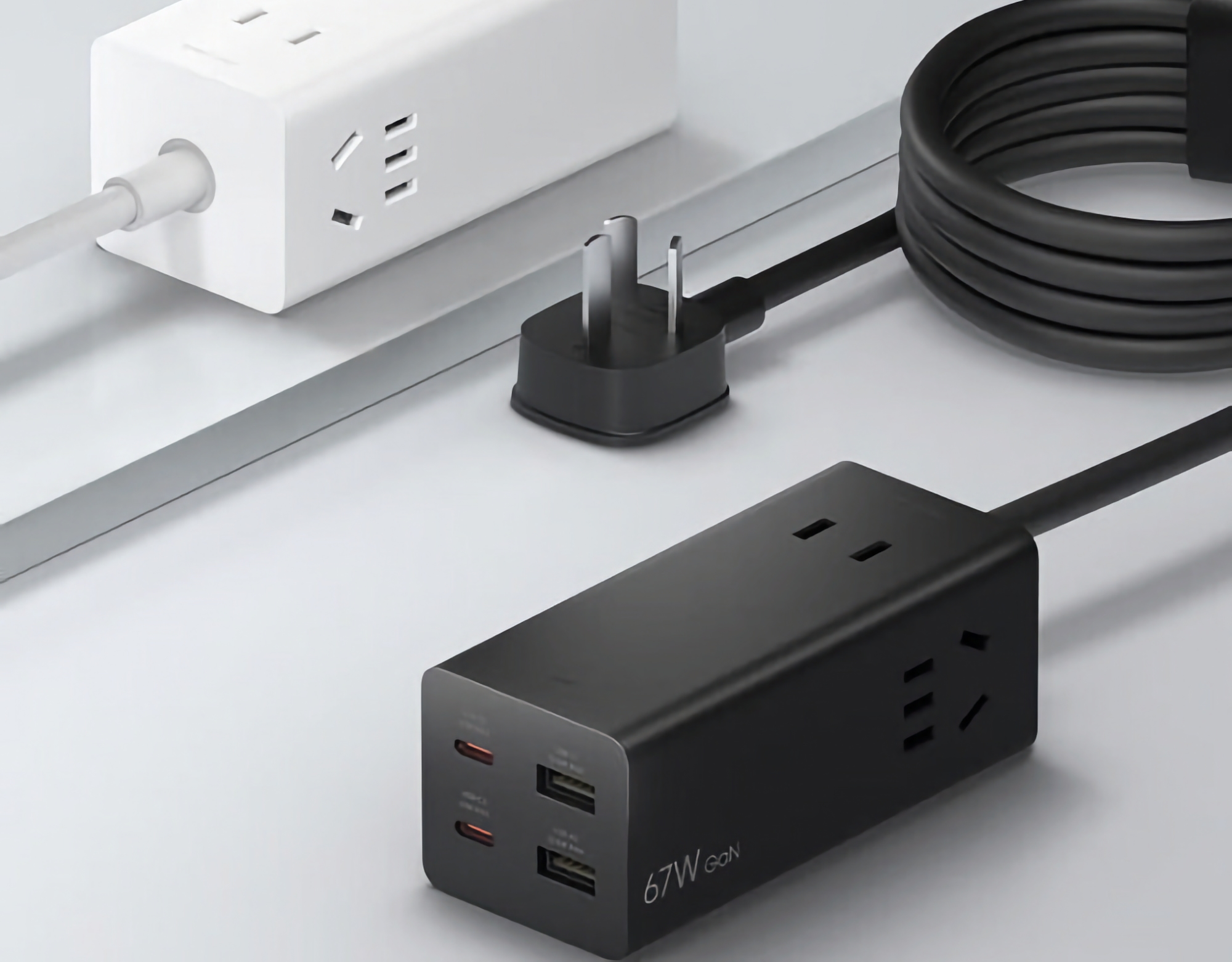 Xiaomi has unveiled a desktop charger with a 1.5 metre cable, 67W of power and multiple ports