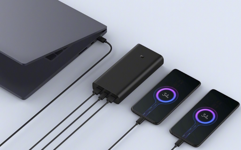 Xiaomi представила 50-ваттный Mi Power Bank 3 с портом USB-C и ценником в $42
