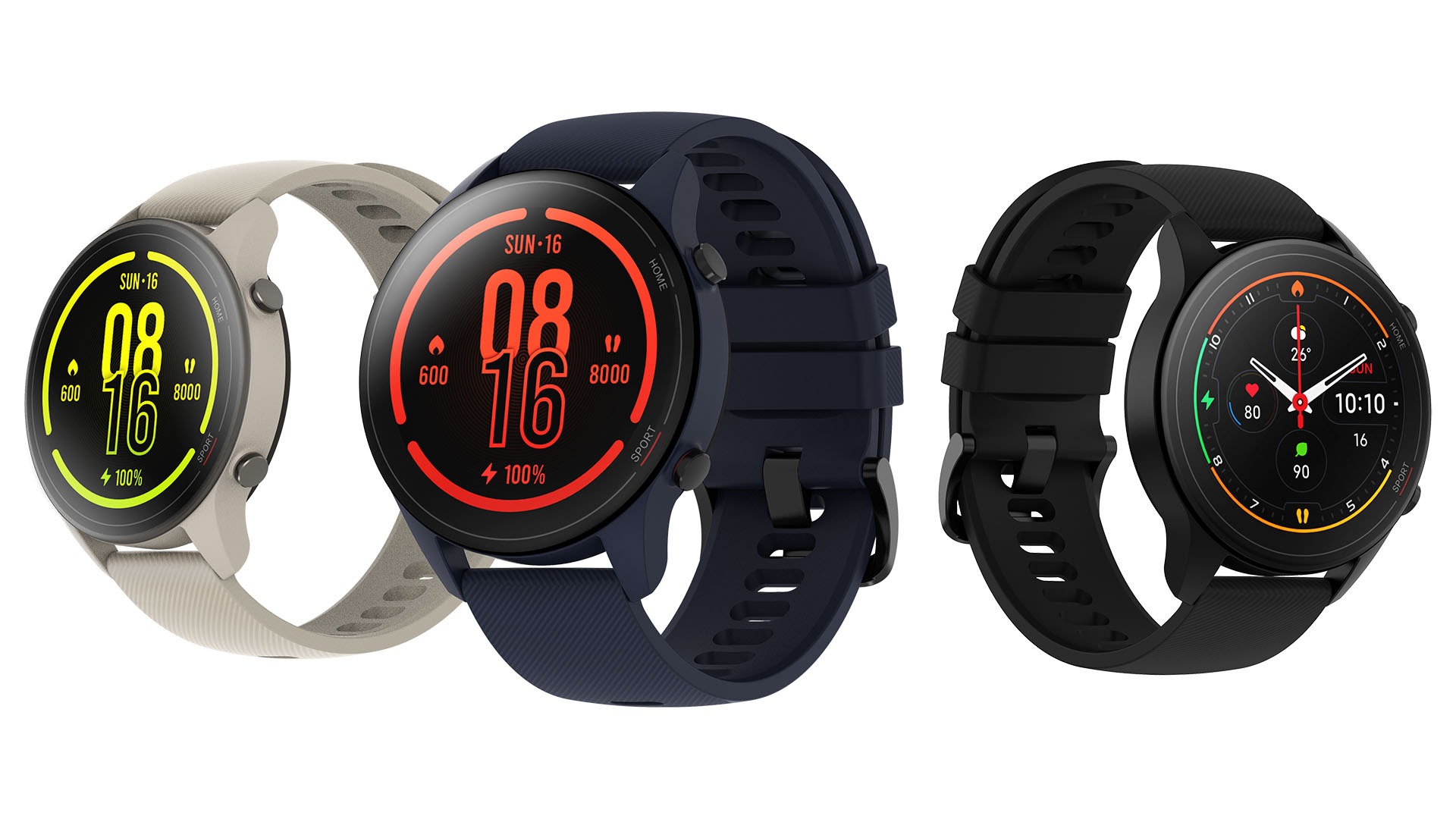 Xiaomi Mi Watch: AMOLED display, 117 sports modes, support for Amazon Alexa, GPS and battery life up to 16 days