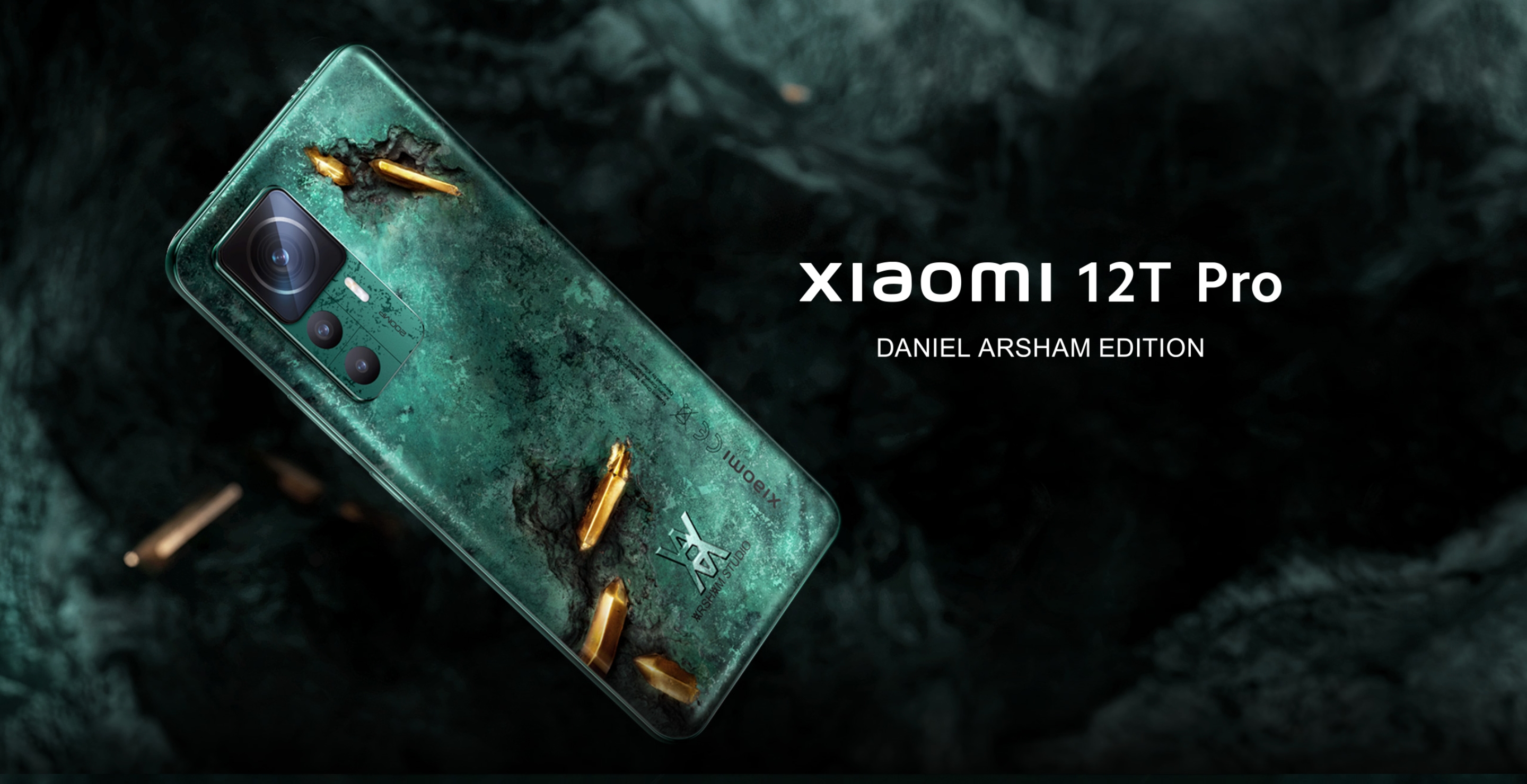 Xiaomi 12T Pro Daniel Arsham Edition: специальная версия Xiaomi 12T Pro, напоминающая скульптуру