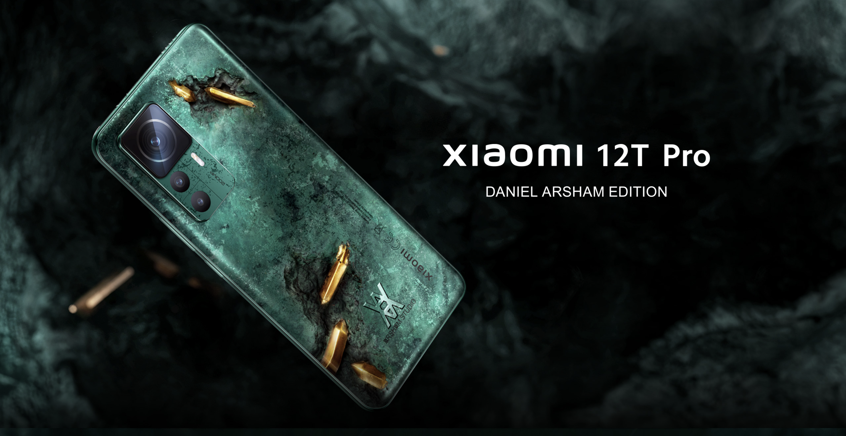 Seulement 2 000 unités : Le Xiaomi 12T Pro Daniel Arsham Limited Edition est déjà disponible en précommande en Europe.