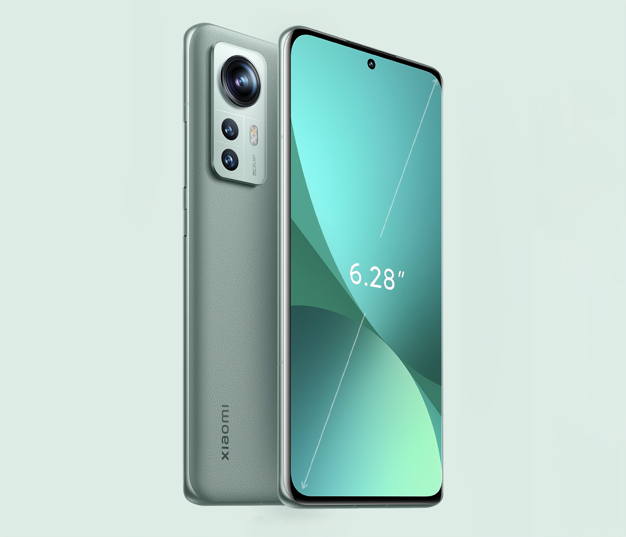 Official renders of Xiaomi 12: design in the style of Xiaomi 11T, display by 6.28 inches, triple camera and body "under the skin"