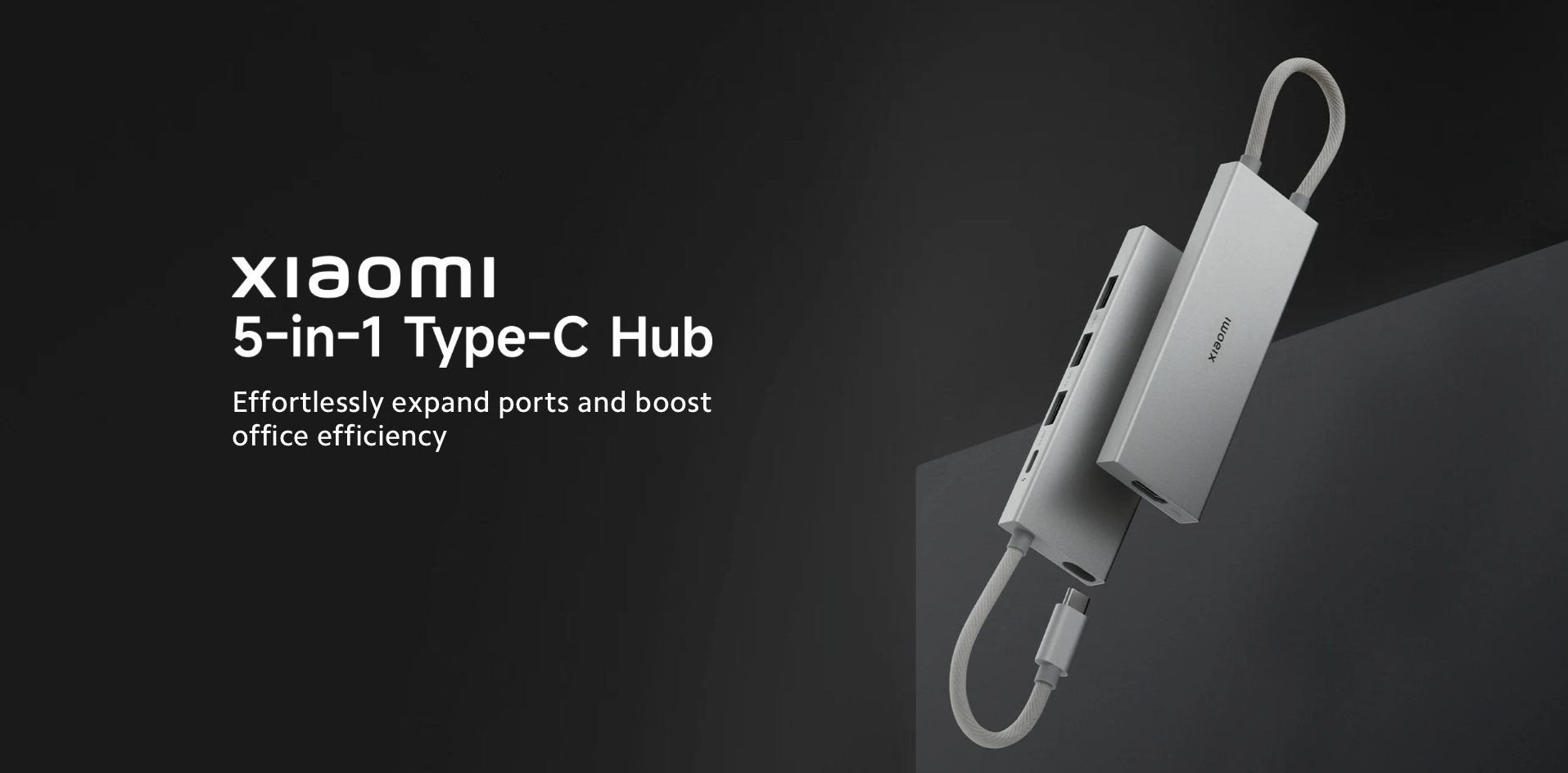 Xiaomi 5-in-1 Type-C Hub вийшов на глобальному ринку