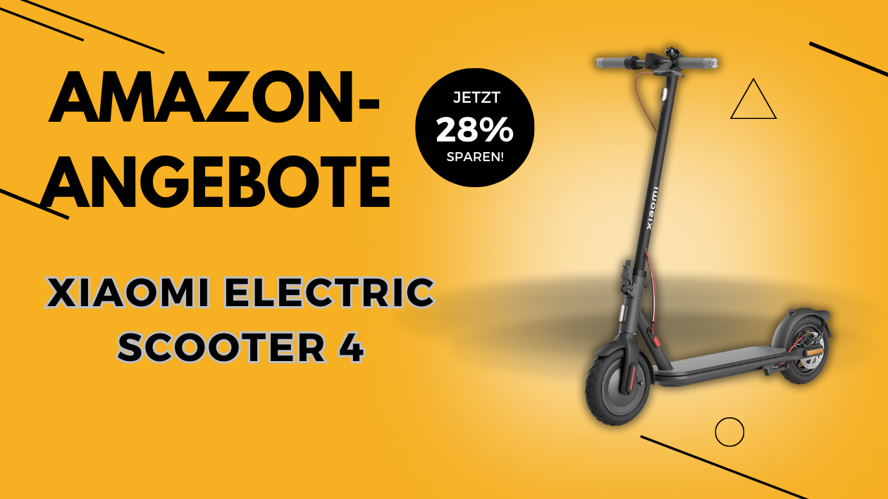 Xiaomi Electric Scooter 4: Urbane Mobilität zum Schnäppchenpreis – Jetzt 127€ günstiger!