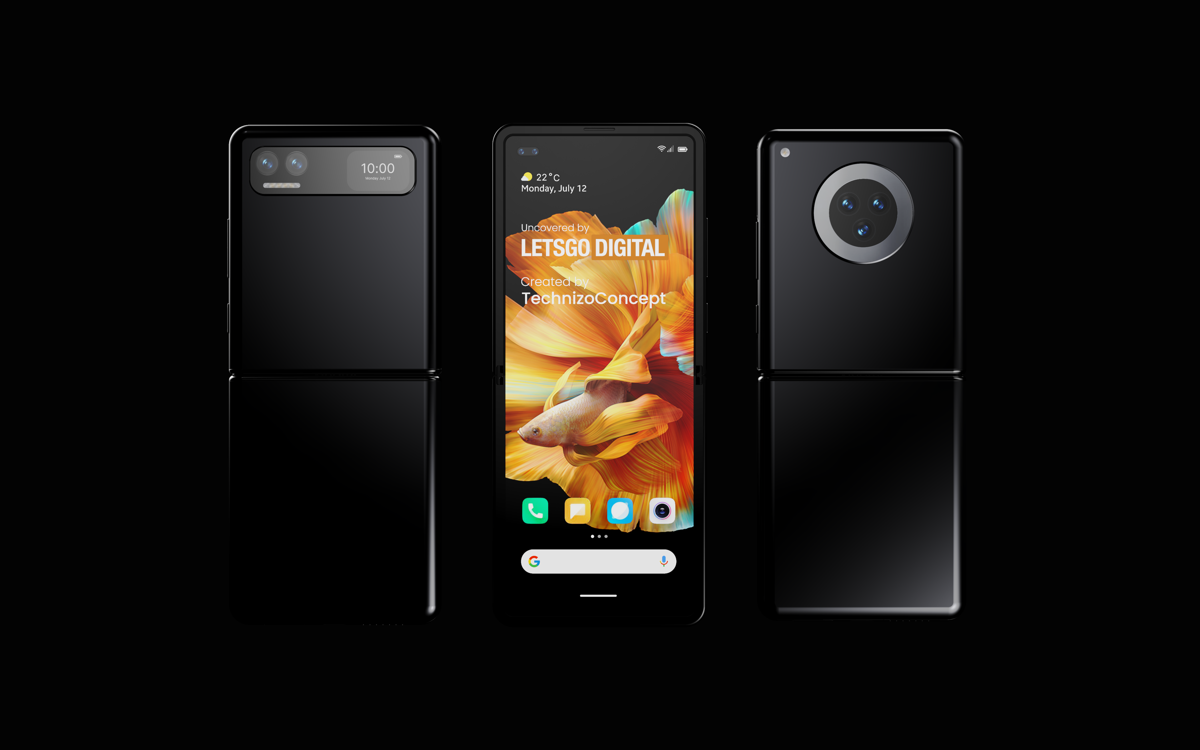 Source: Xiaomi tests foldable smartphone with design like Galaxy Z Flip 3 and Motorola RAZR