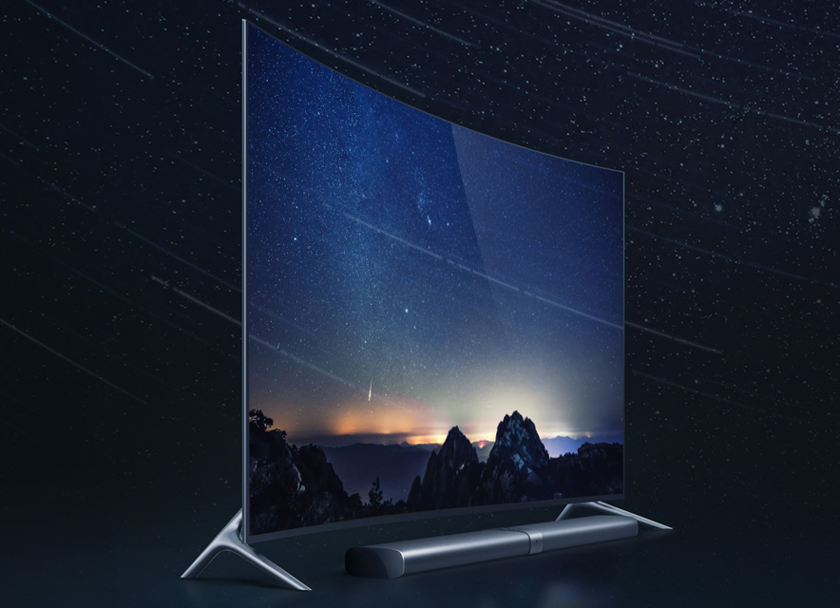 65-дюймовый изогнутый 4K-телевизор Xiaomi Mi TV 3S и 43-дюймовый бюджетник