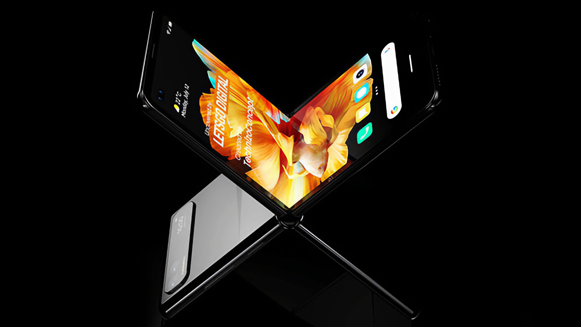 Чутки: Xiaomi Mix Flip отримає батарею на 4700 мАг та підтримку швидкої зарядки на 67 Вт