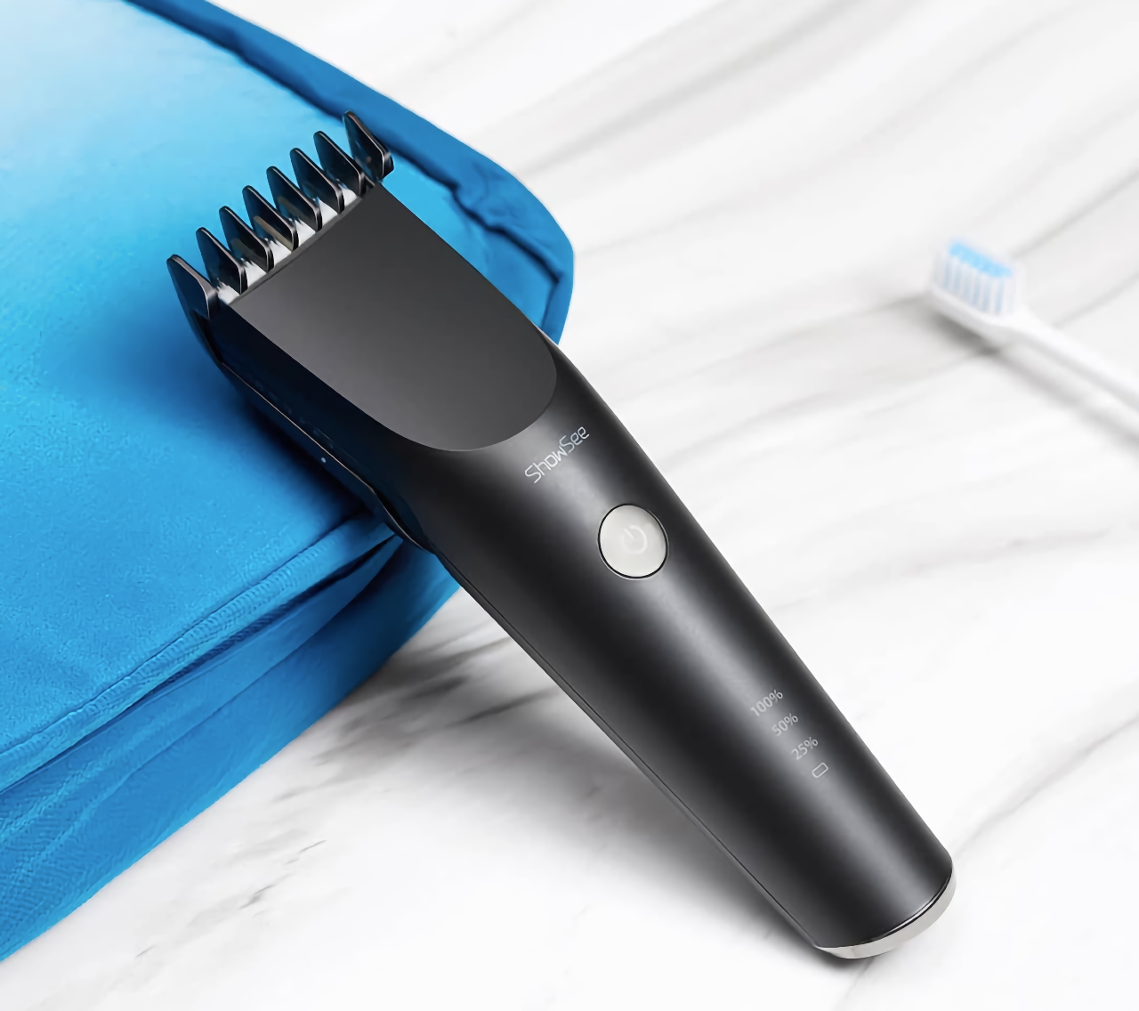Xiaomi ShowSee Elektrische Haarschneidemaschine: IPX7-Haarschneider mit Keramikklinge für $16