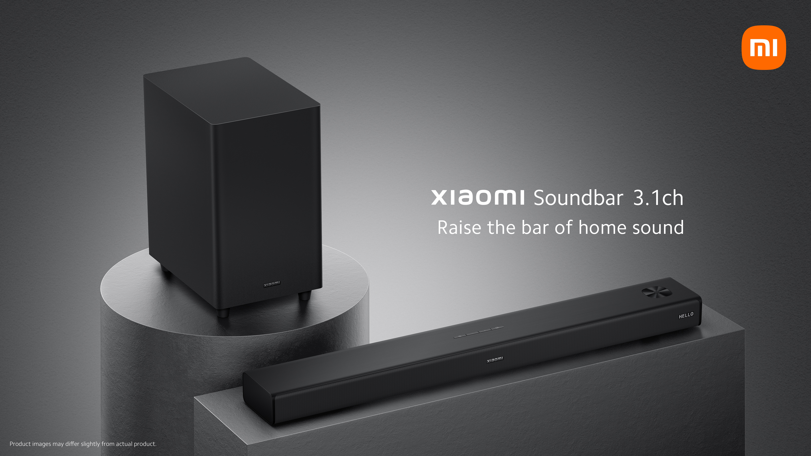 Xiaomi announced Soundbar 3.1ch with wireless subwoofer, 430W power, Dolby Audio and NFC support