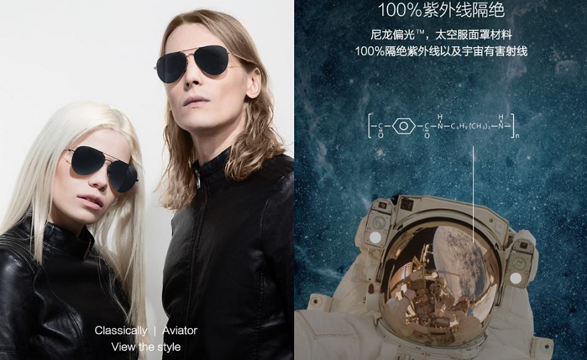 Xiaomi представила солнцезащитные очки Turok Steinhardt Sunglasses