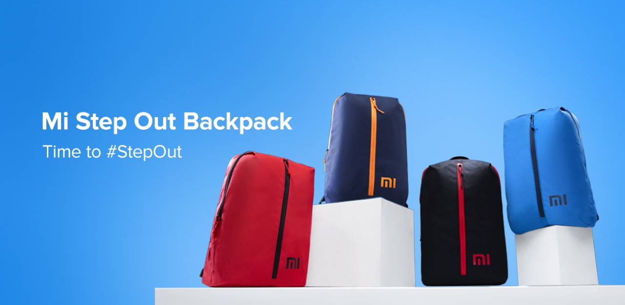 Xiaomi випустила рюкзак Mi Step Out Backpack з об'ємом 12 літрів та цінником у $7