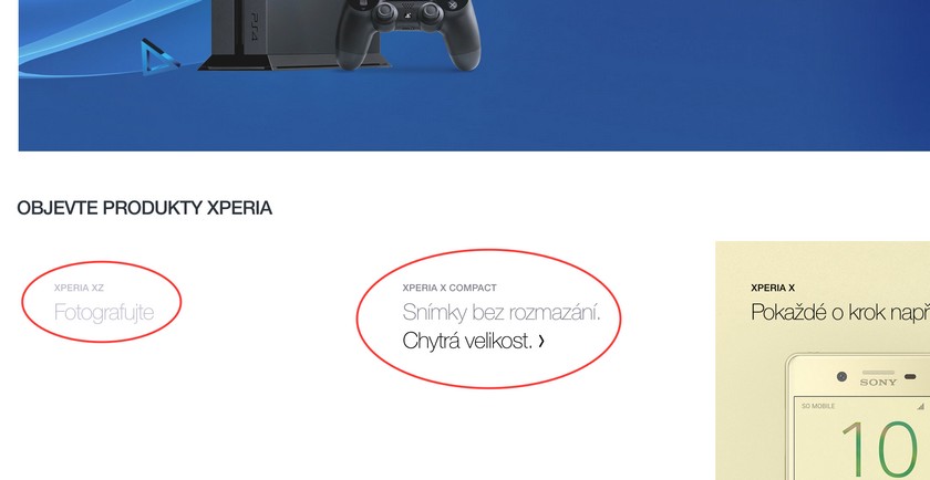 Sony подтвердила Xperia X Compact и Xperia XZ на своем сайте