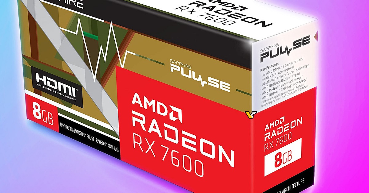AMD Radeon RX 7600 при цене $269 станет самой дешёвой видеокартой нового поколения