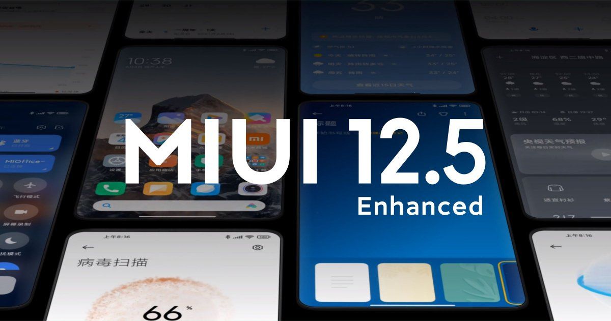 43 smartphones Xiaomi ont reçu MIUI 12.5 Enhanced