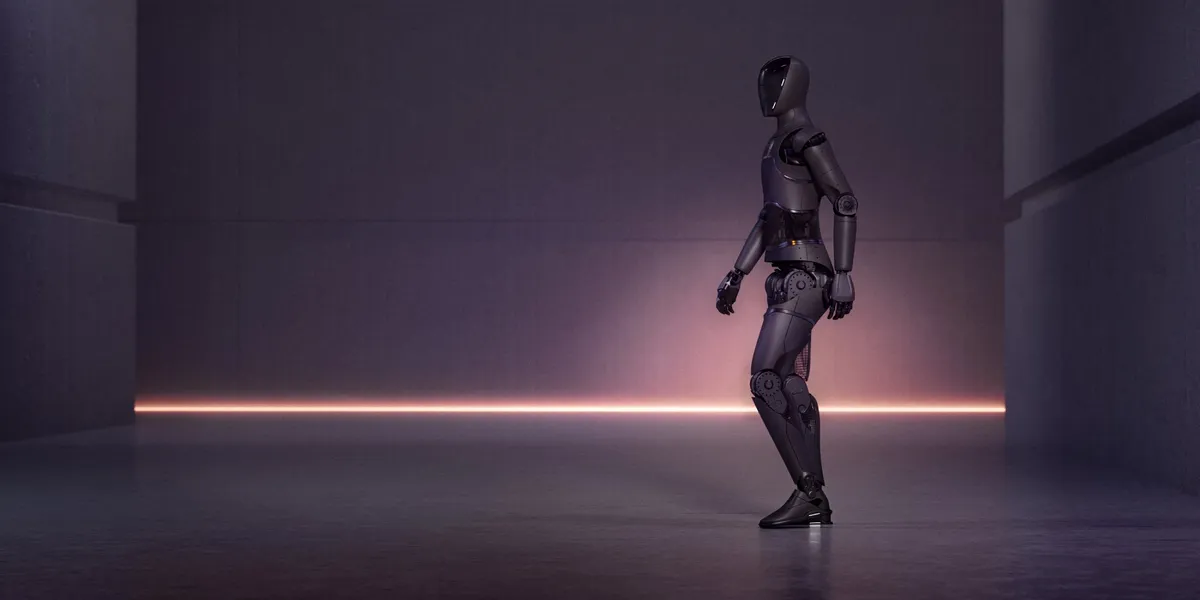 Abbildung 01 - ein neuer humanoider Roboter für die Besiedlung von Planeten, der den Tesla Optimus an Intelligenz und Stärke übertrifft