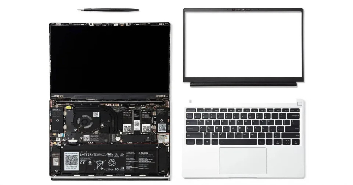 Framework offers a laptop without RAM, storage or OS