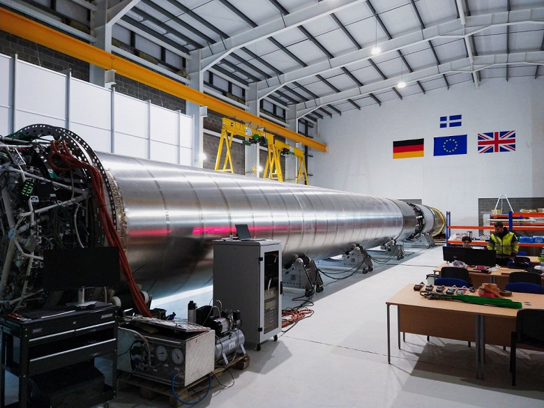 RFA ONE rocket stages in production