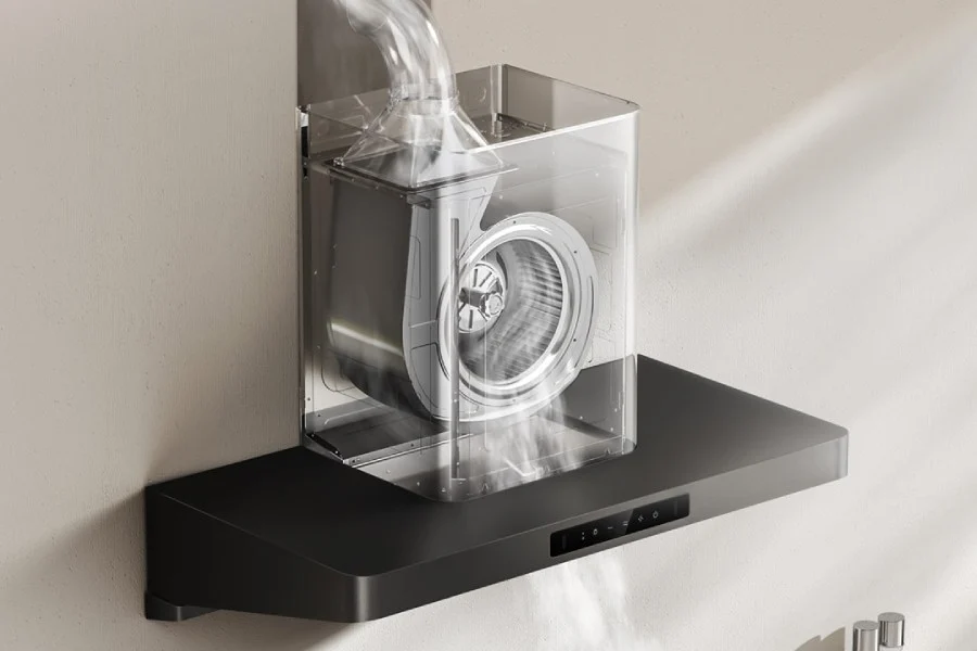 Mijia Smart Range Hood 3 в работе