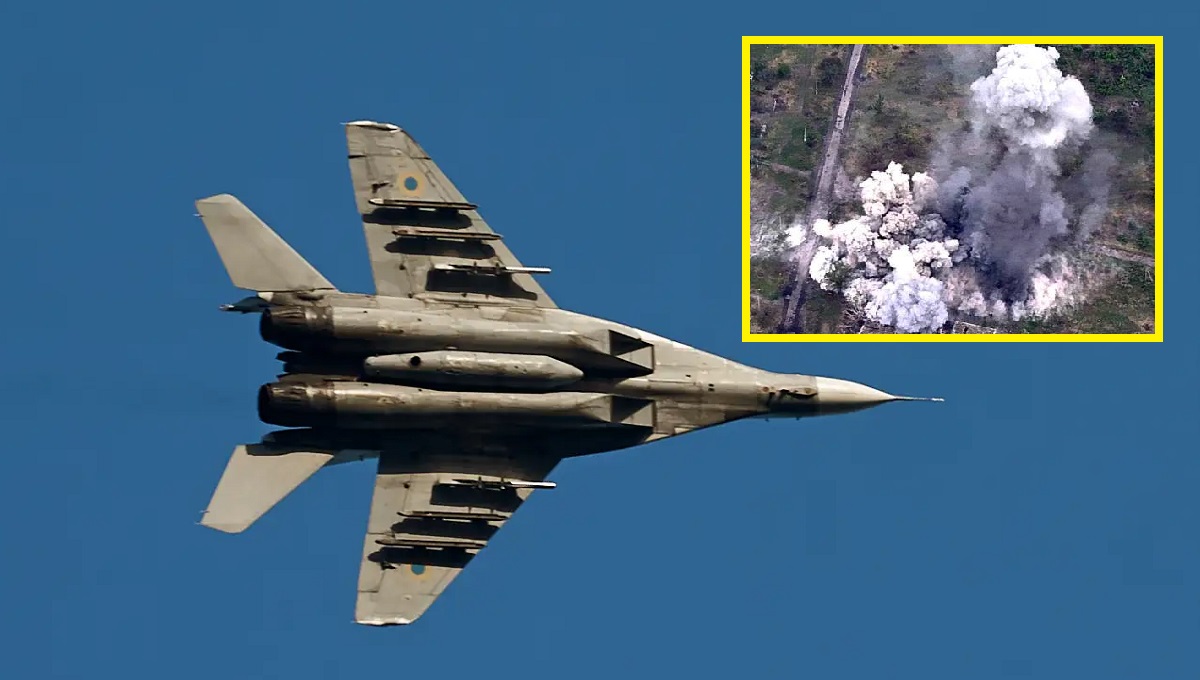 Ukrainian Armed Forces show rare video of US JDAM smart bombs being used