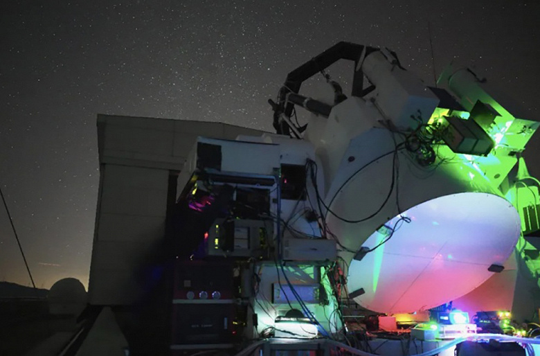 Китайська наземна станція з лазерним телескопом