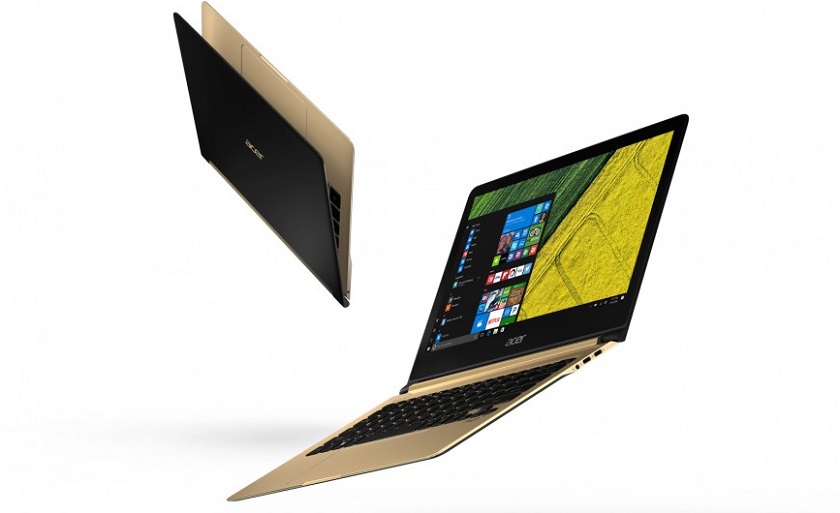 Начались продажи самого тонкого ноутбука в мире Acer Swift 7