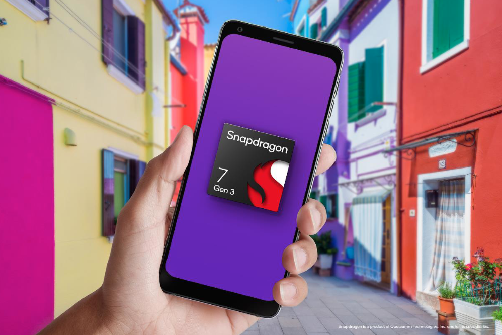 Mit Snapdragon 7 Gen 3 können Sie KI-Modelle auf Ihrem Gerät ausführen und die Kameraleistung mit Algorithmen verbessern