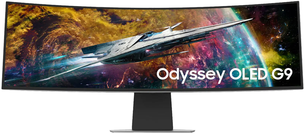 Samsung ha comenzado a vender el gigantesco monitor curvo Odyssey Neo G9 (G95NC) Dual UHD con una frecuencia de imagen de 240 Hz a un precio de 2730 €.