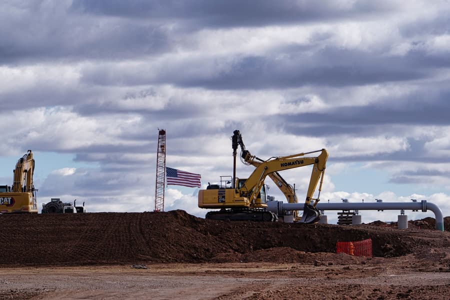 Строительство энергетического кампуса Fermi
