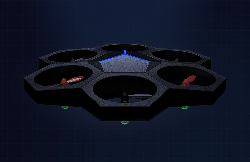 Airblock Drone: первый в мире программируемый модульный дрон