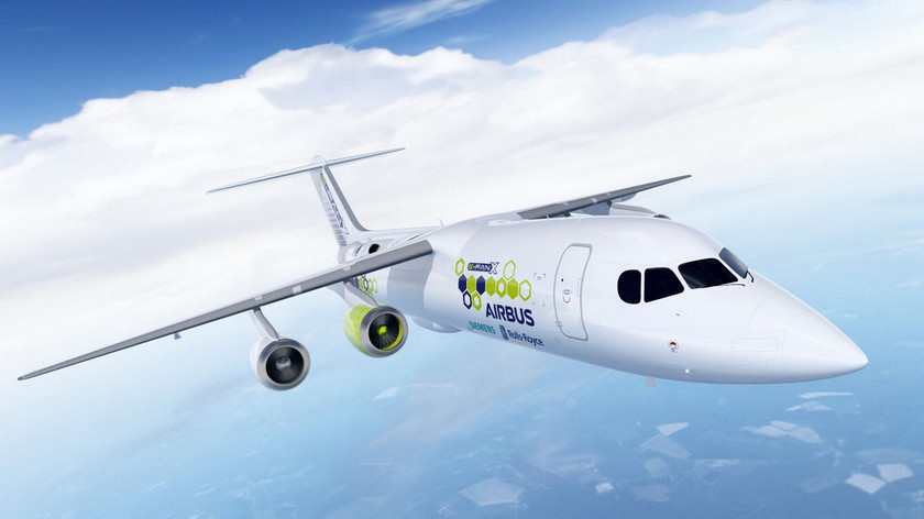Airbus, Rolls-Royce и Siemens построят полуэлектрический самолет E-Fan X