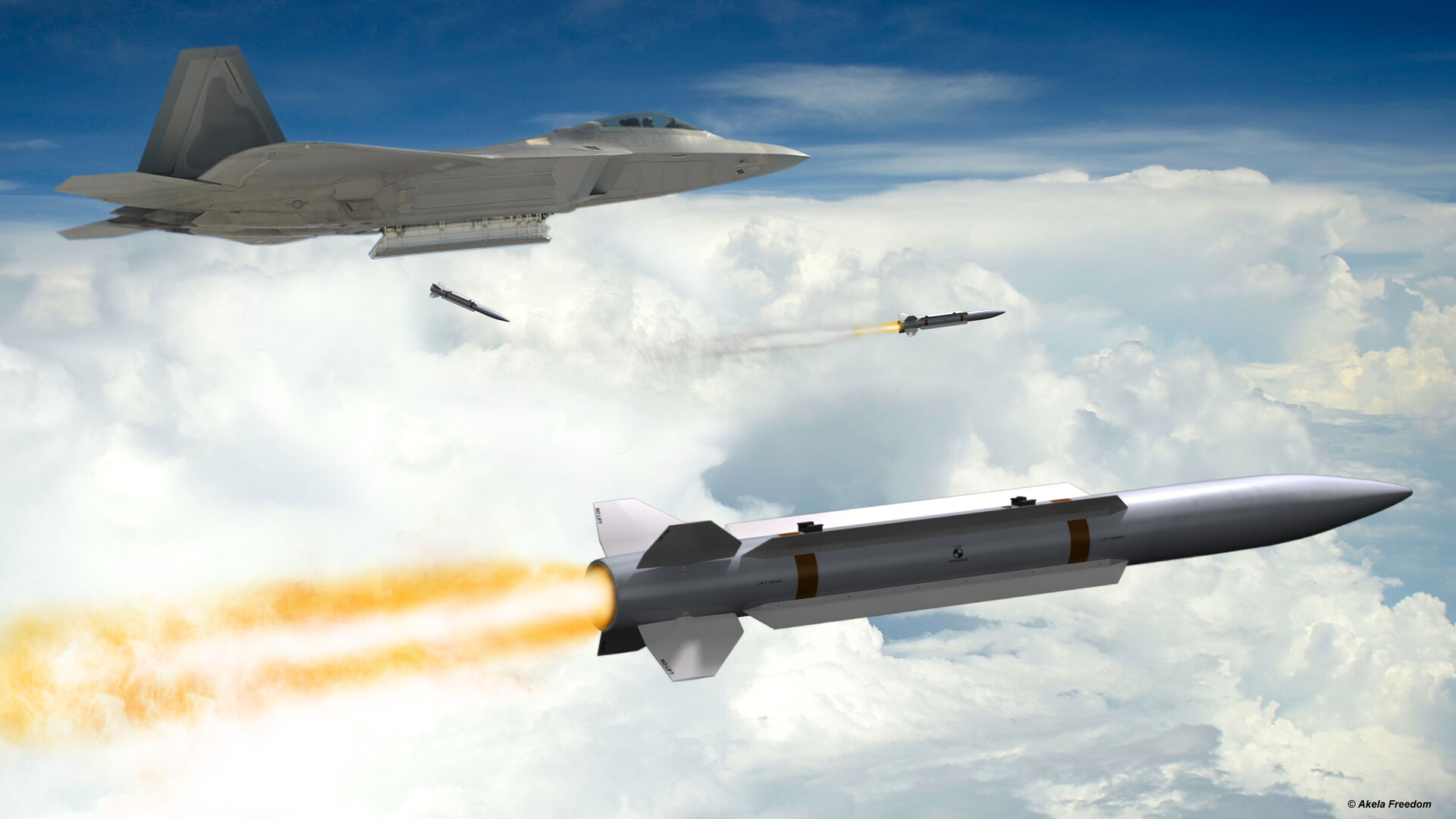 Raytheon ha ricevuto 21 milioni di dollari per sviluppare missili aria-aria di nuova generazione per sostituire gli AIM-120 AMRAAM e gli AIM-9X Sidewinder.