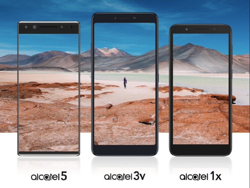 Alcatel покажет смартфоны 5, 3v и 1×24 февраля