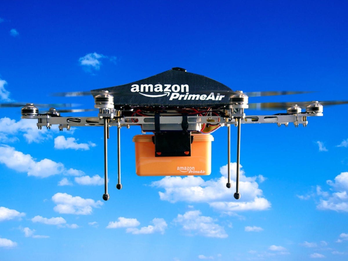 Prime Air, el servicio de entrega de drones de Amazon, se lanzará en California este año