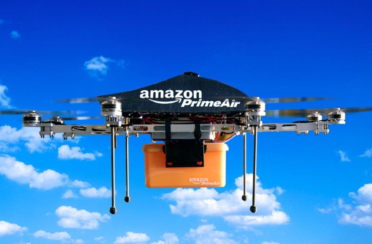Amazon запускає доставку дронами до Каліфорнії