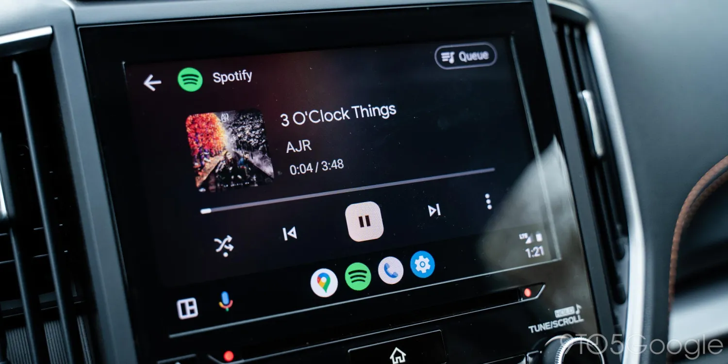 Android Auto introduserer et nytt grensesnitt for musikkspillere som gir bedre kjørekontroll