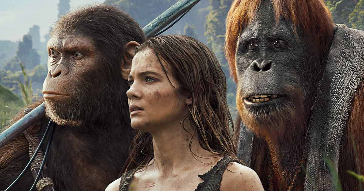 Freya Allan fortalte bakgrunnshistorien til sin rollefigur May, som er en av de viktigste karakterene i filmen Kingdom of the Planet of the Apes