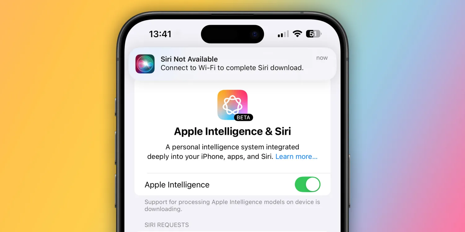 Siri is not working for some iOS 18.1 beta users