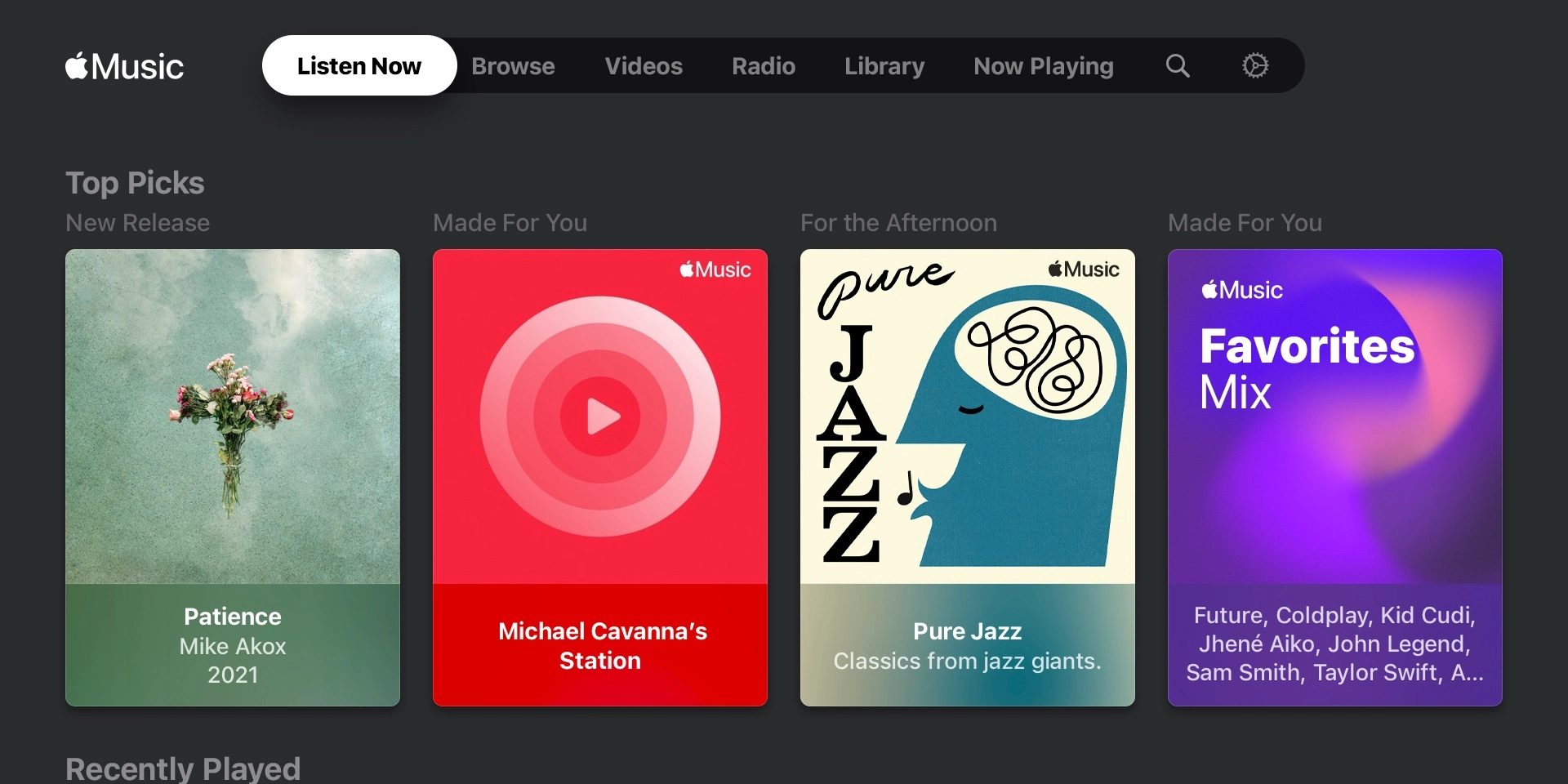 Apple Music app appeared on LG smart TVs