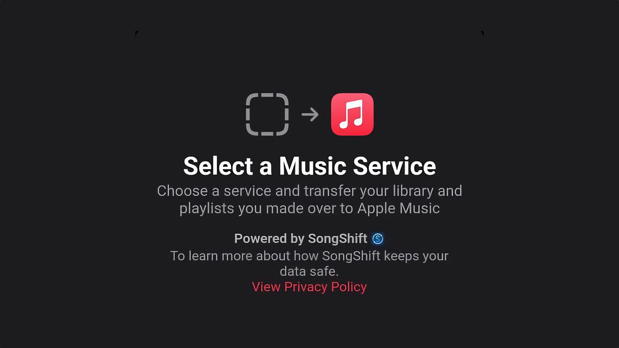 Apple Music sera doté d'une fonction permettant de transférer votre bibliothèque de chansons depuis d'autres services.