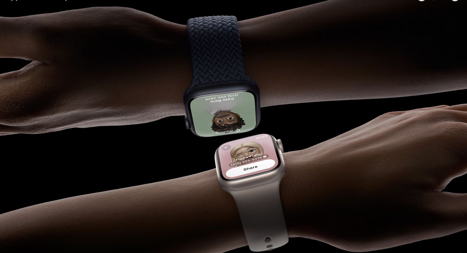 Apple Watch met watchOS 10.1 Beta 1 update heeft nu NameDrop-functionaliteit