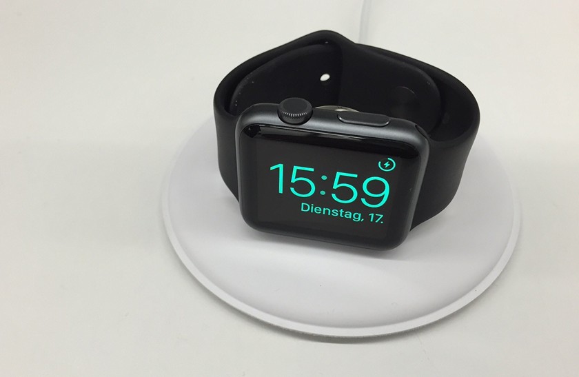Apple выпустит док-станцию для Apple Watch