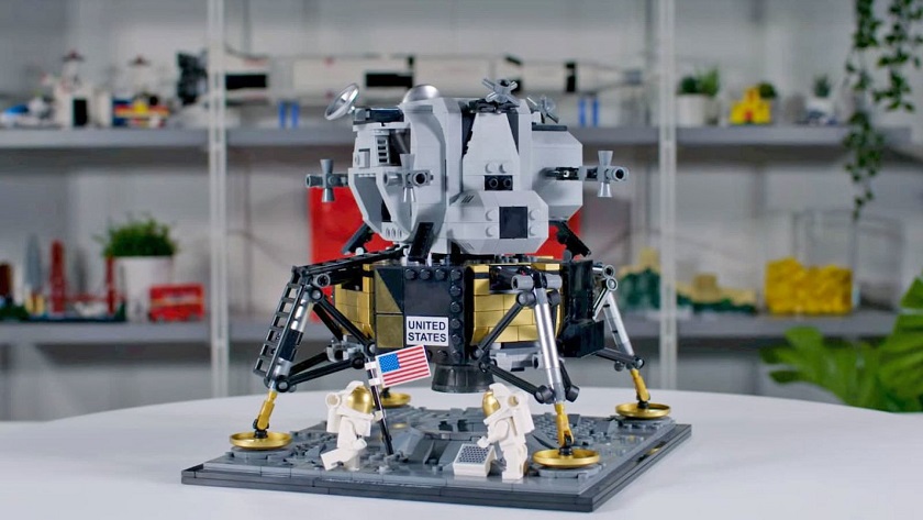 LEGO выпустила юбилейный набор конструктора к 50-летию миссии Аполлон-11