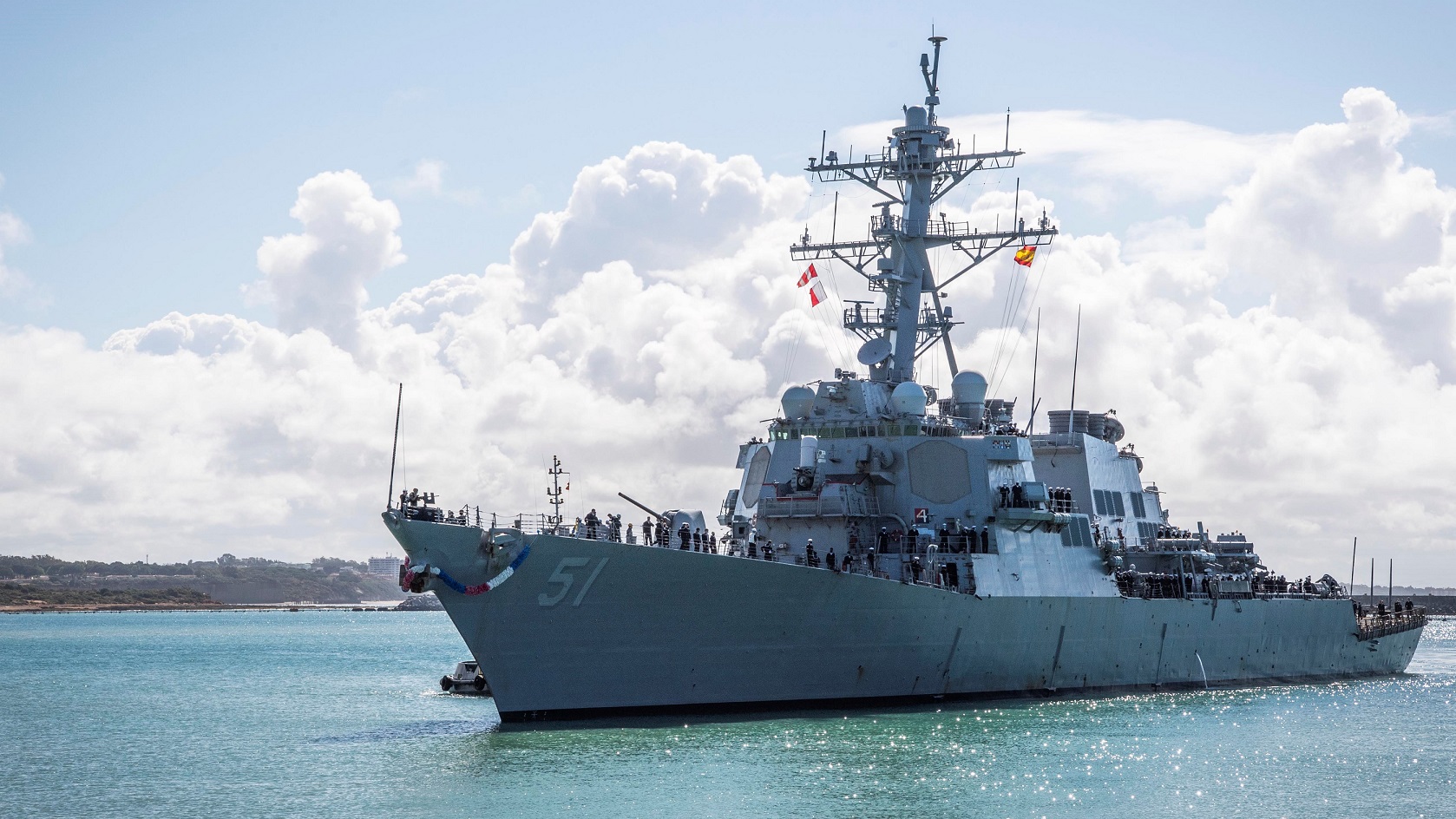 USS Arleigh Burke bleibt fünf Jahre länger als geplant in der US-Marine