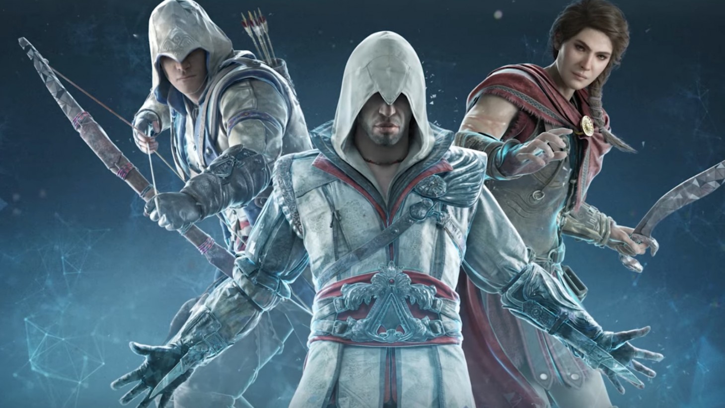 Ubisoft опублікувала перший трейлер Assassin's Creed Nexus VR в якому підтвердила появу Еціо, Коннора і Касандри з попередніх ігор серії