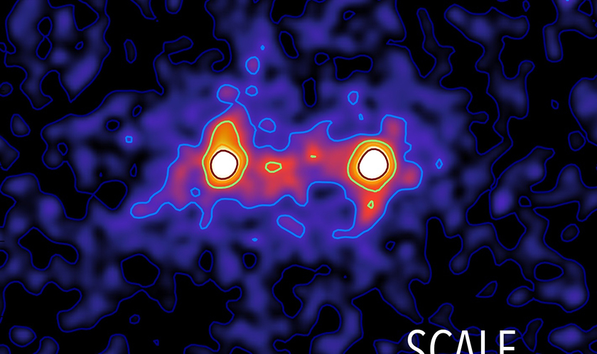 Астрономы получили первое изображение сети темной материи 