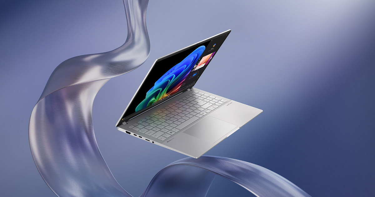 ASUS Vivobook S - leistungsstarke Laptops mit AMD Ryzen AI, Intel Core Ultra und Qualcomm Snapdragon X Elite
