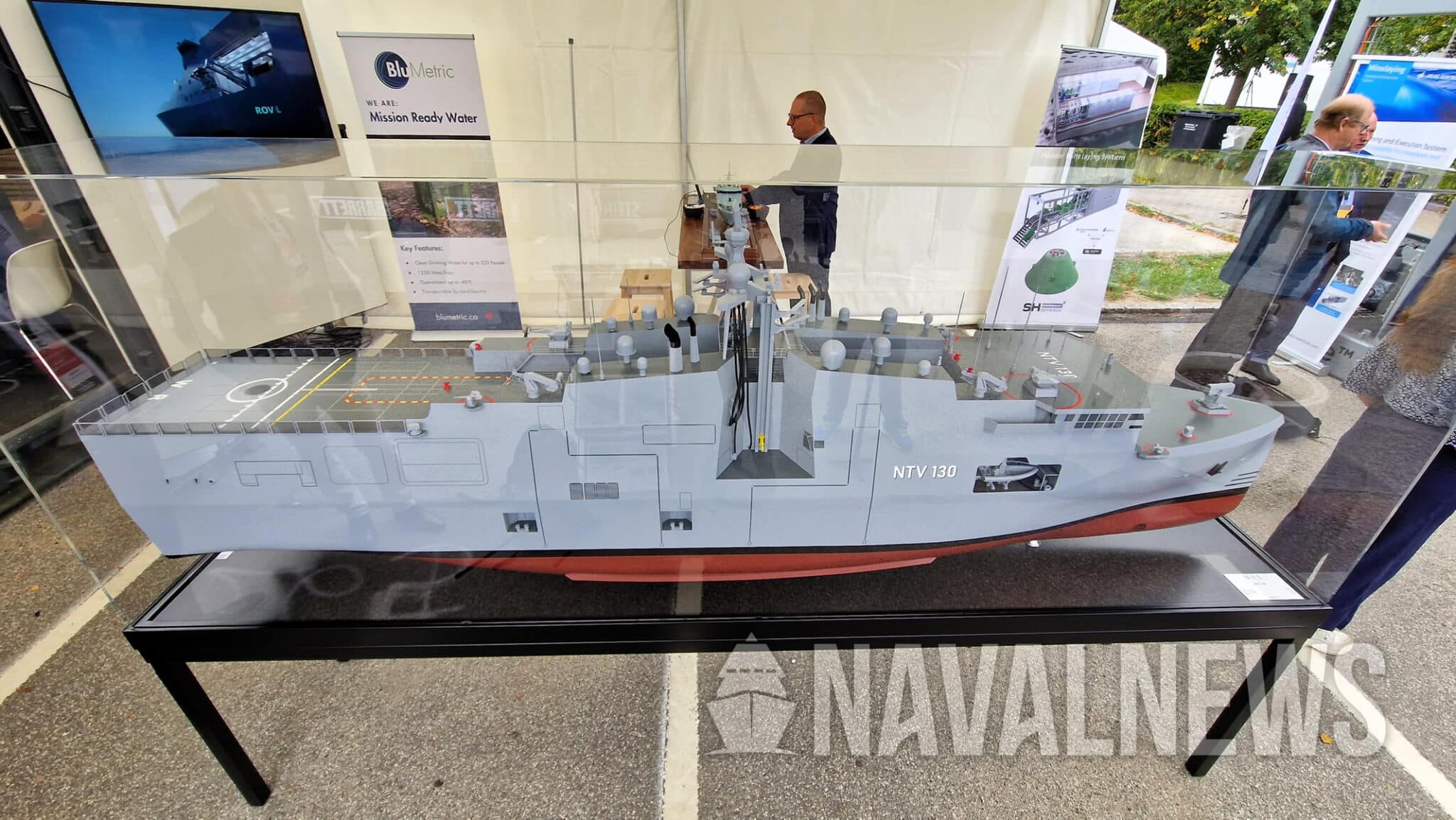 Germany has developed a new support ship NTV 130